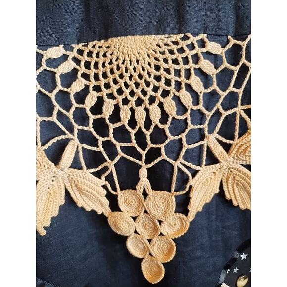 Scott August By O’Dell House Multi Media Mixed Print Plus Size 1X Vintage Artsy - Picture 11 of 14